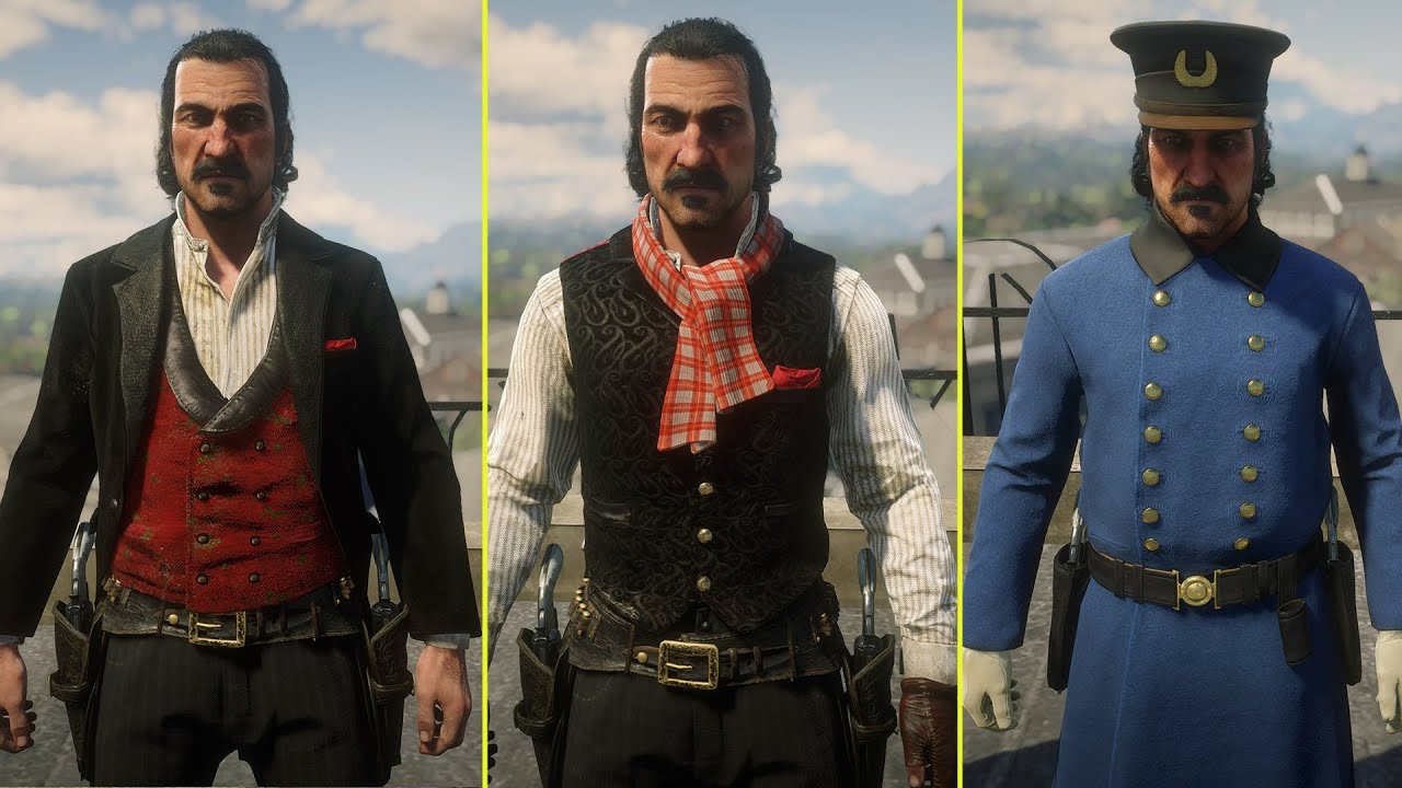 Dutch van der Linde Outfits in Red Dead Redemption 2