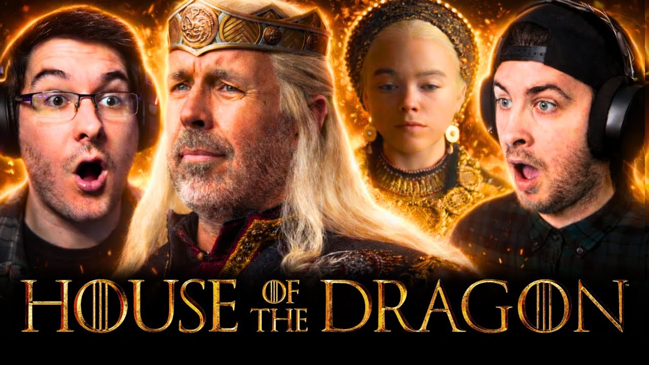 OUR FIRST TIME WATCHING *HOUSE OF THE DRAGON* | SEASON 1 EPISODE 1 REACTION