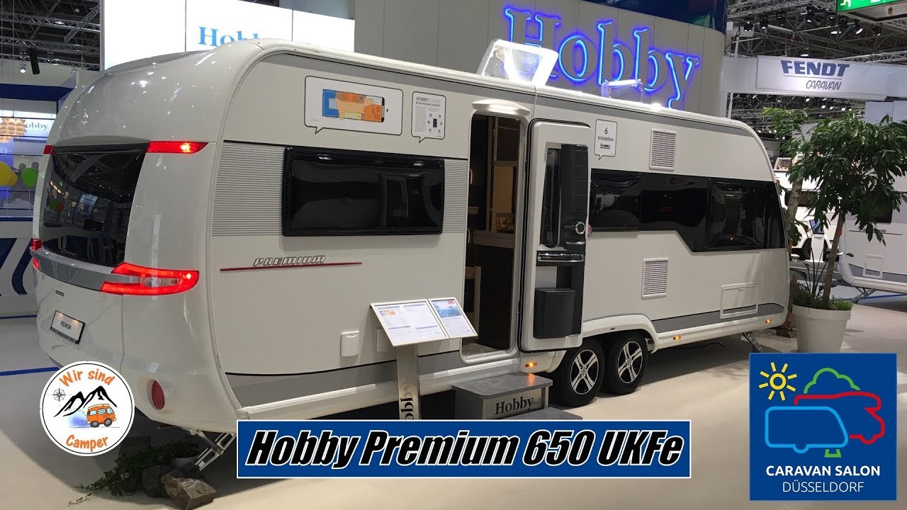 Vorstellung des Hobby Premium 650 UKFe auf dem Caravan Salon 2019