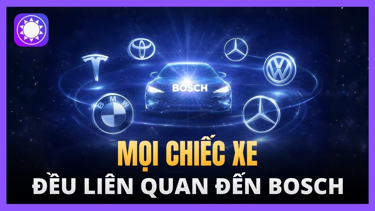 Tại sao mọi chiếc xe trên trái đất đều có dấu ấn của Bosch?