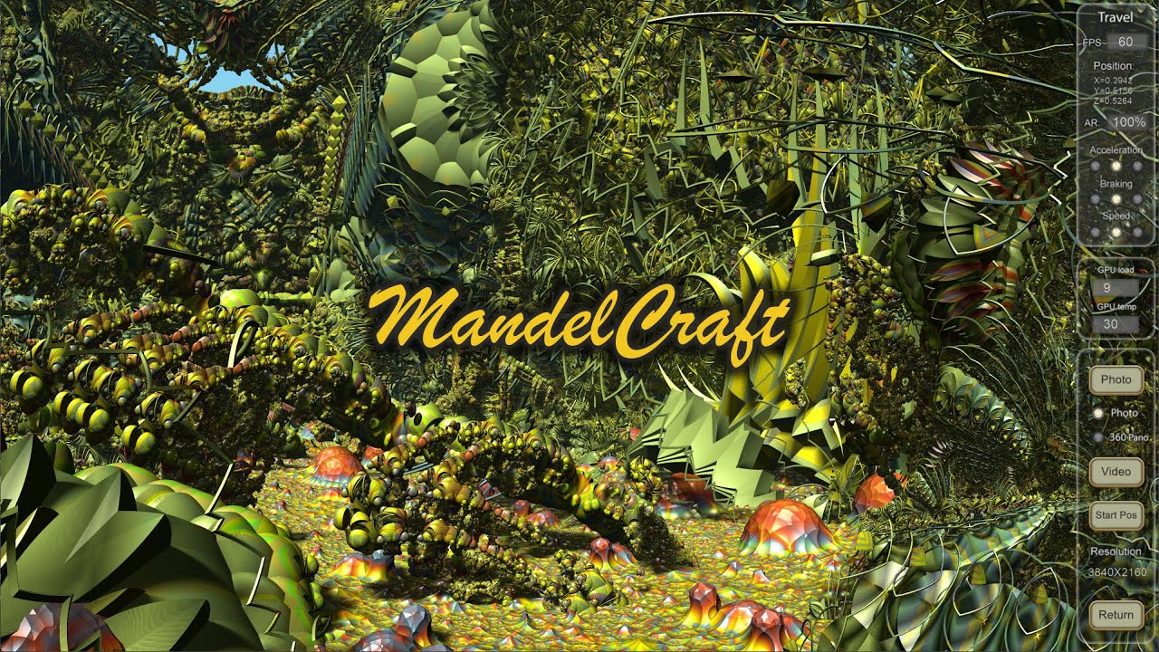 MandelCraft. Screencast