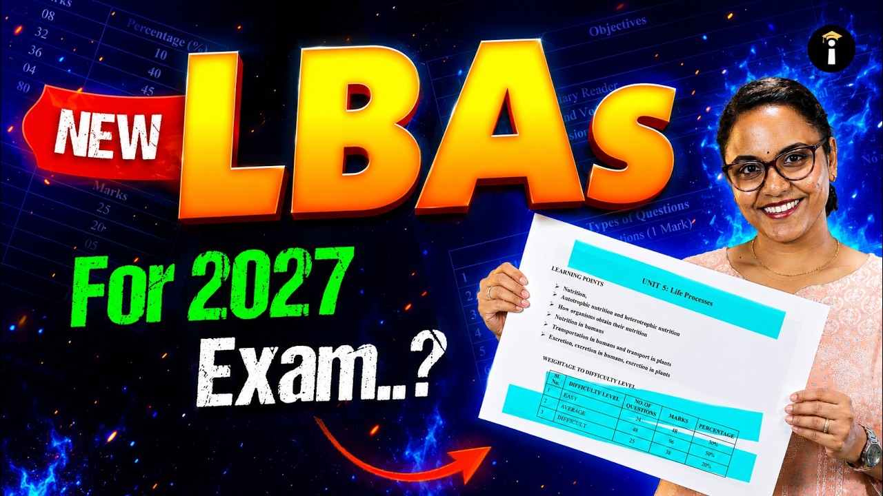 SSLC 2027 New LBAs Released? 😱 Complete Update Explained