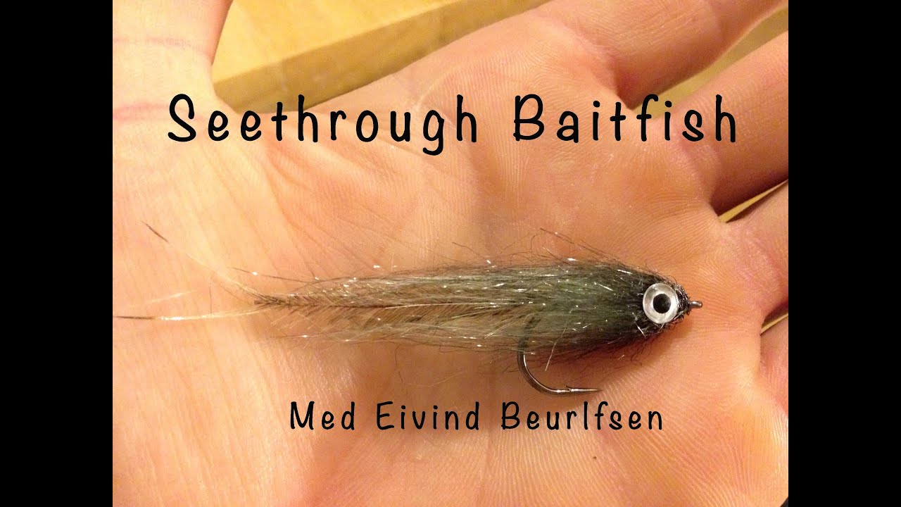 Sjøørretfluer - Seethrough baitfish - Med Eivind Berulfsen.