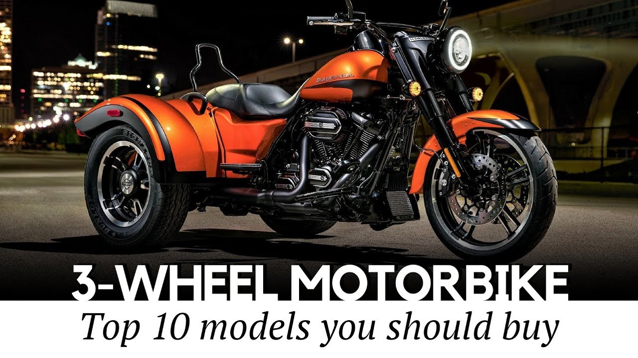 Top 10 Trikes and 3-Wheel Motorcycles that Define Supreme Riding Comfort