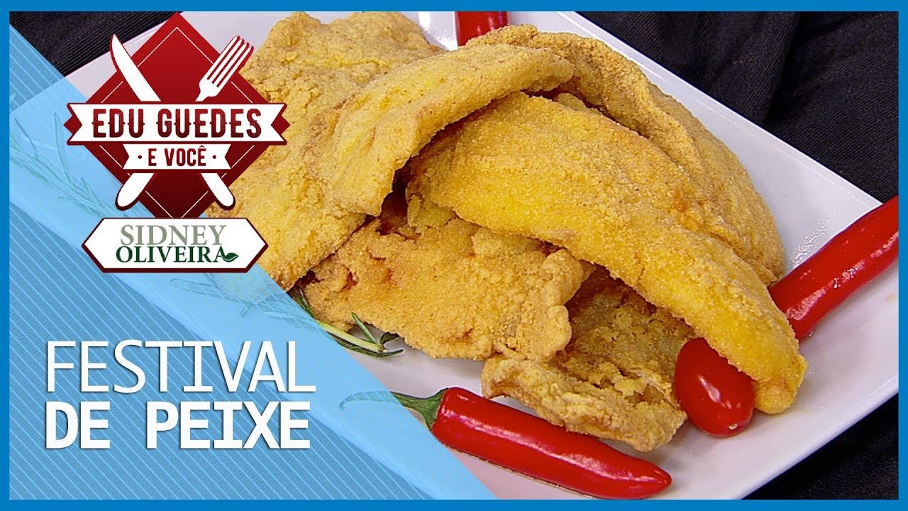 Edu Guedes ensina a preparar receitas com peixe