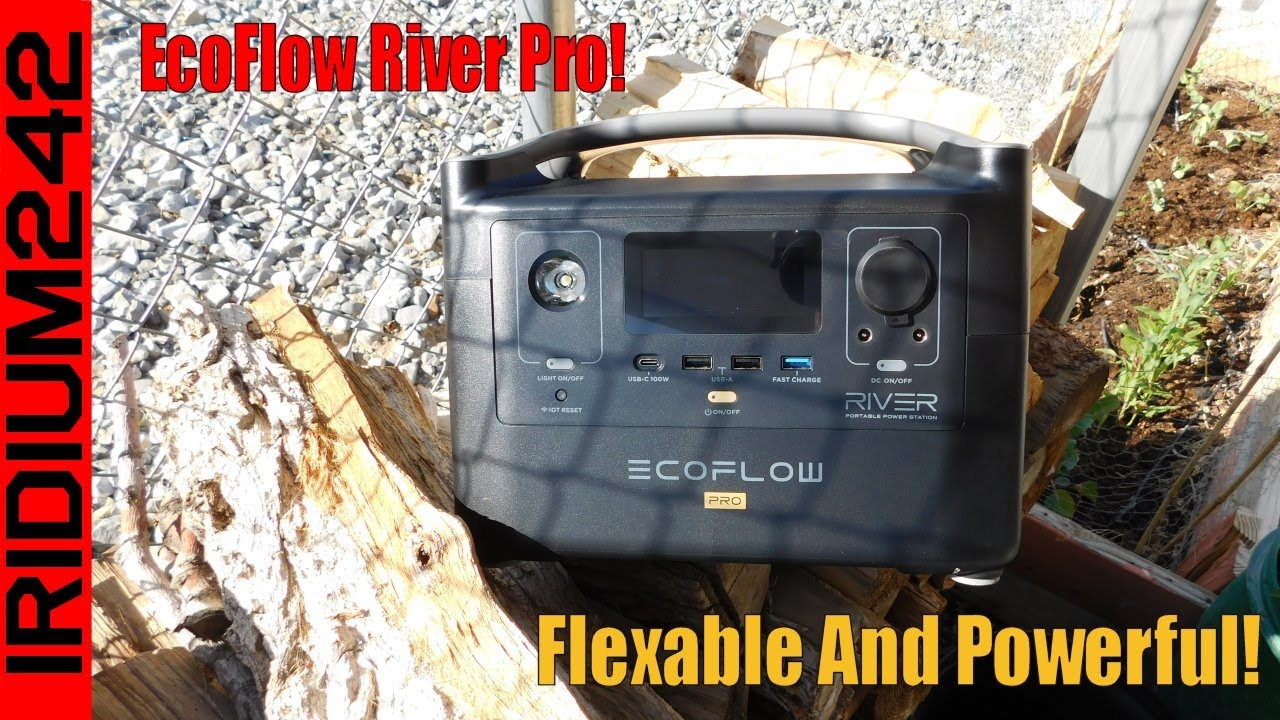 Prepper Backup Power:  EcoFlow RIVER Pro Portable Power Station