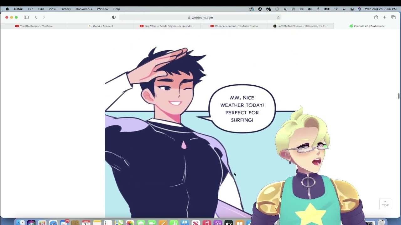 Gay VTuber Reads Boyfriends episode 41-48