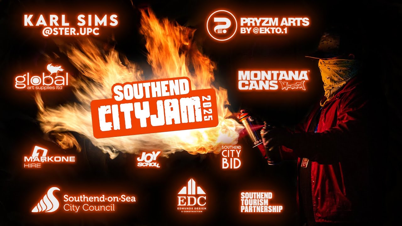  Southend City Jam 2025 - Every wall from the UK's BIGGEST Graffiti & Street Art Festival! #graffiti