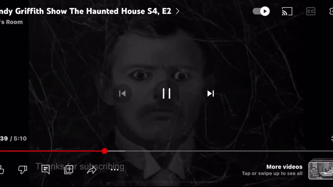 Last review on my favorite TV show Andy Griffith haunted house ￼