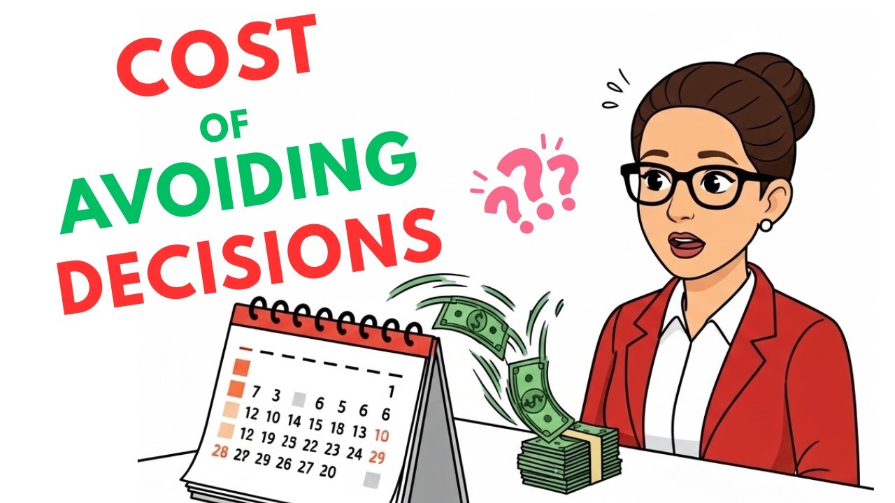 Hidden Cost of Avoiding Decisions