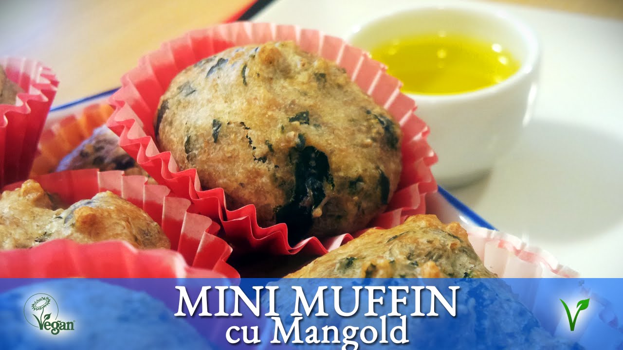 ❤ MINI MUFFIN CU MANGOLD ❤  ♕ REȚETA PIATTO ROSSO ♕
