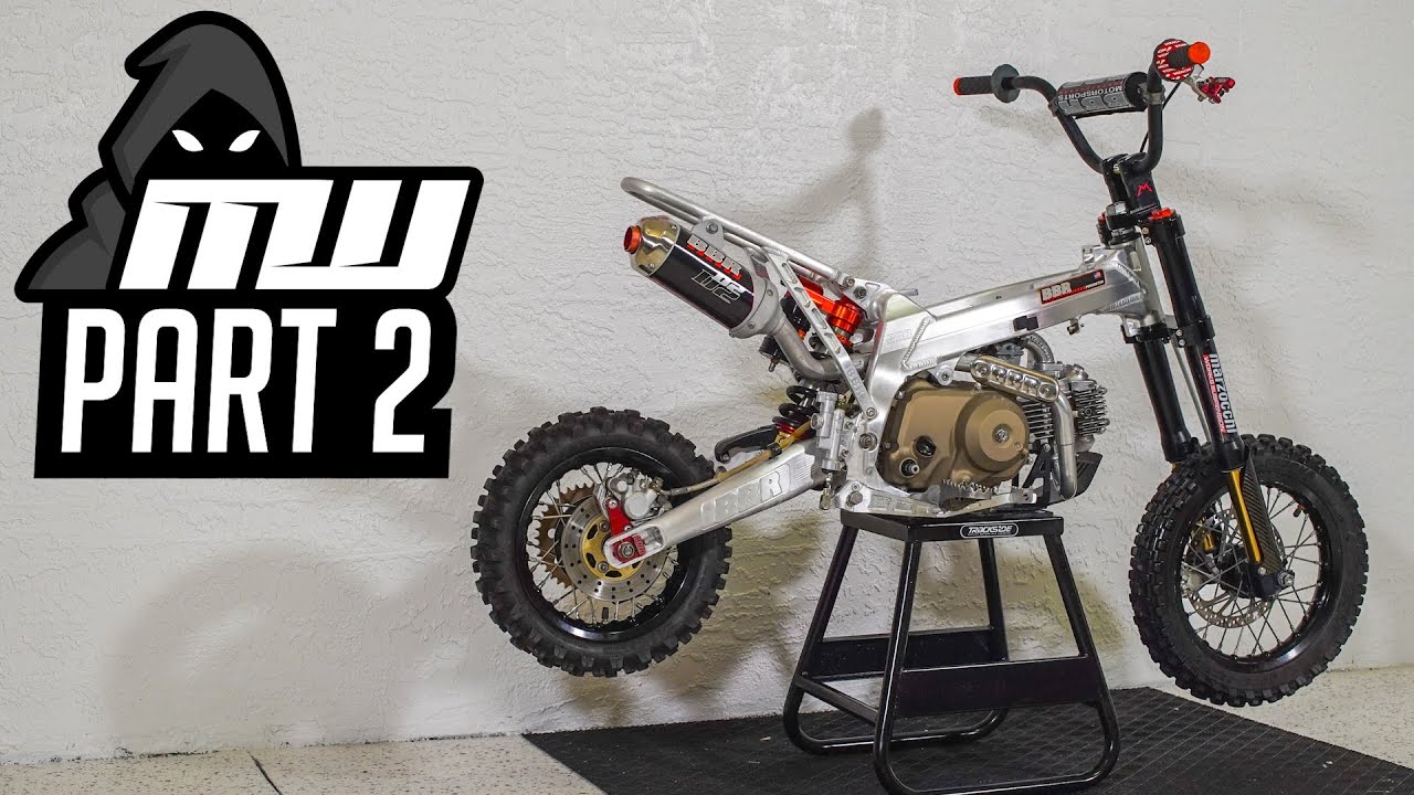 Insane BBR Perimeter CRF50 Pit Bike Build | Part 2