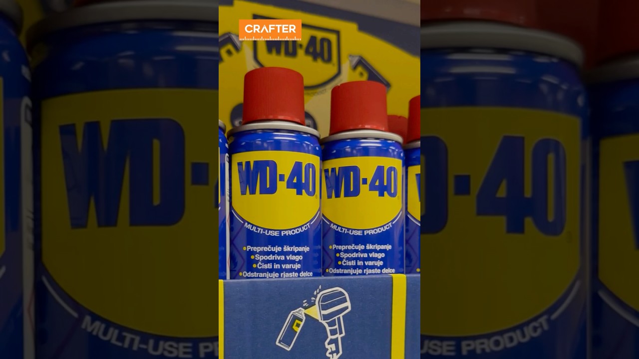 WD-40 – Višenamenski sprej koji olakšava rad!