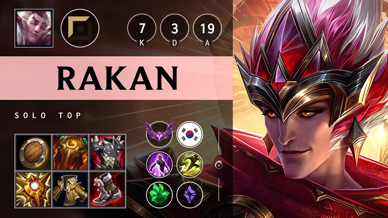 Rakan Top vs Irelia - KR Master Patch 25.04
