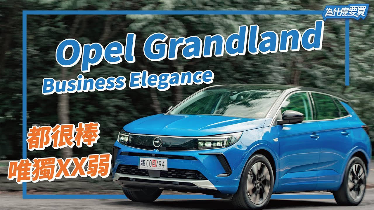 Opel Grandland 均衡好開 親民易駕，就可惜這唯一缺點！｜8891汽車