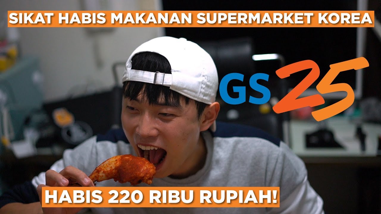 BELI MIE SAMYANG, PAHA AYAM, STEAK, DAN JUGA BENTO DI SUPERMARKET KOREA! (FEAT. GS25)