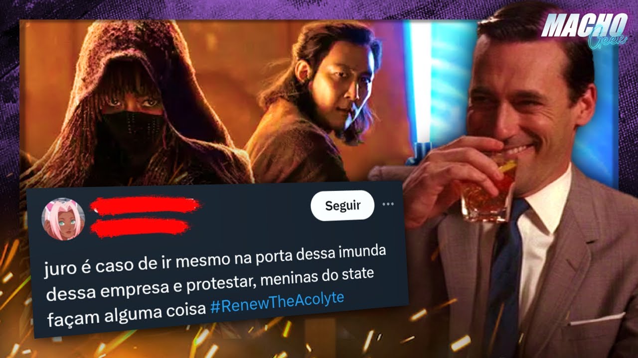STAR WARS: THE ACOLYTE É CANCELADA E MILITANTES CHORAM!