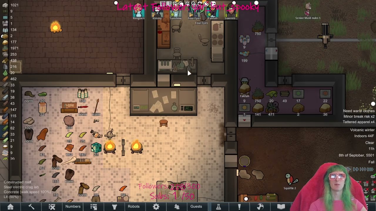 StellarGwynn Plays RimWorld #6 start of a very harsh winter