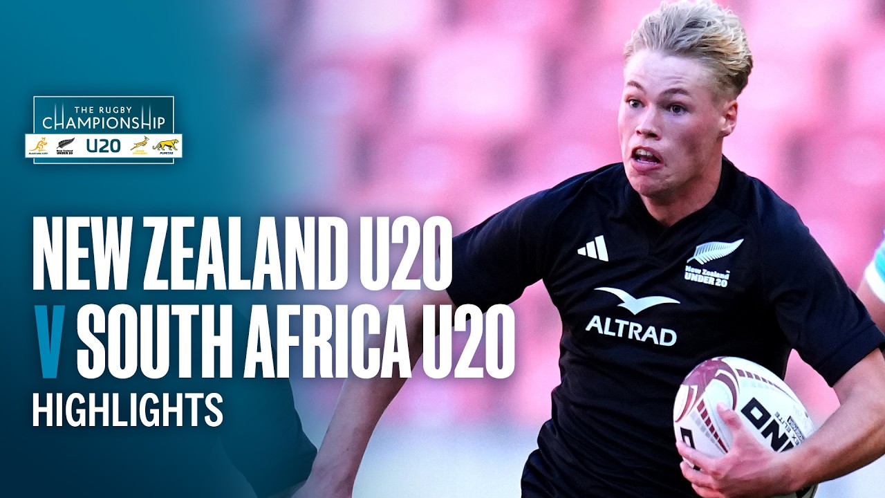 Основные моменты | Новая Зеландия U20 против Южной Африки U20 | Чемпионат по регби среди игроков ...