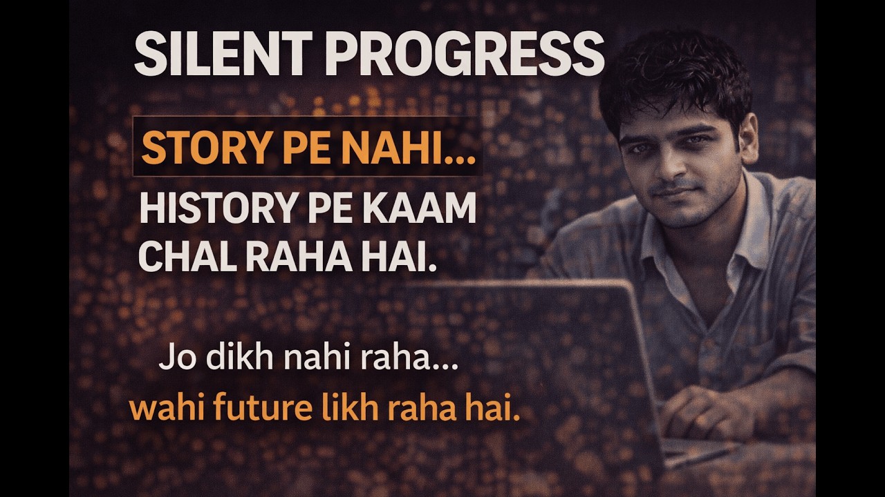 Jo Dikh Nahi Raha… Wahi Future Likhta Hai | Motivational Rap 2026 #rap #newhindirap #hindirap