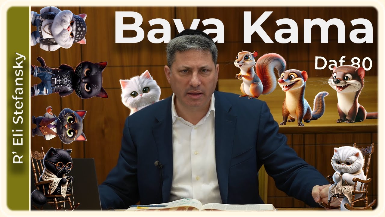 Daf Yomi Bava Kama Daf 80 by R’ Eli Stefansky
