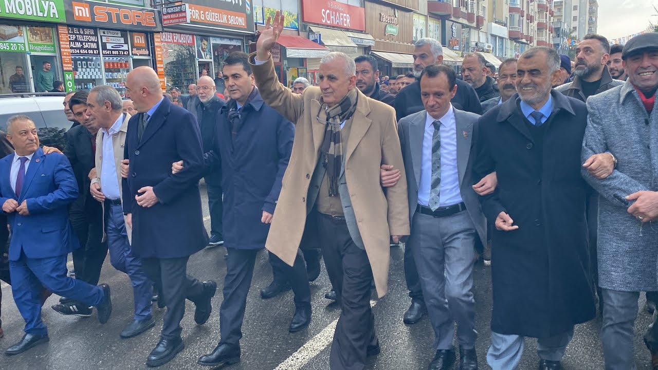 Demokrat Parti Genel Başkanı Gültekin Uysal, Midyat’ta konuştu