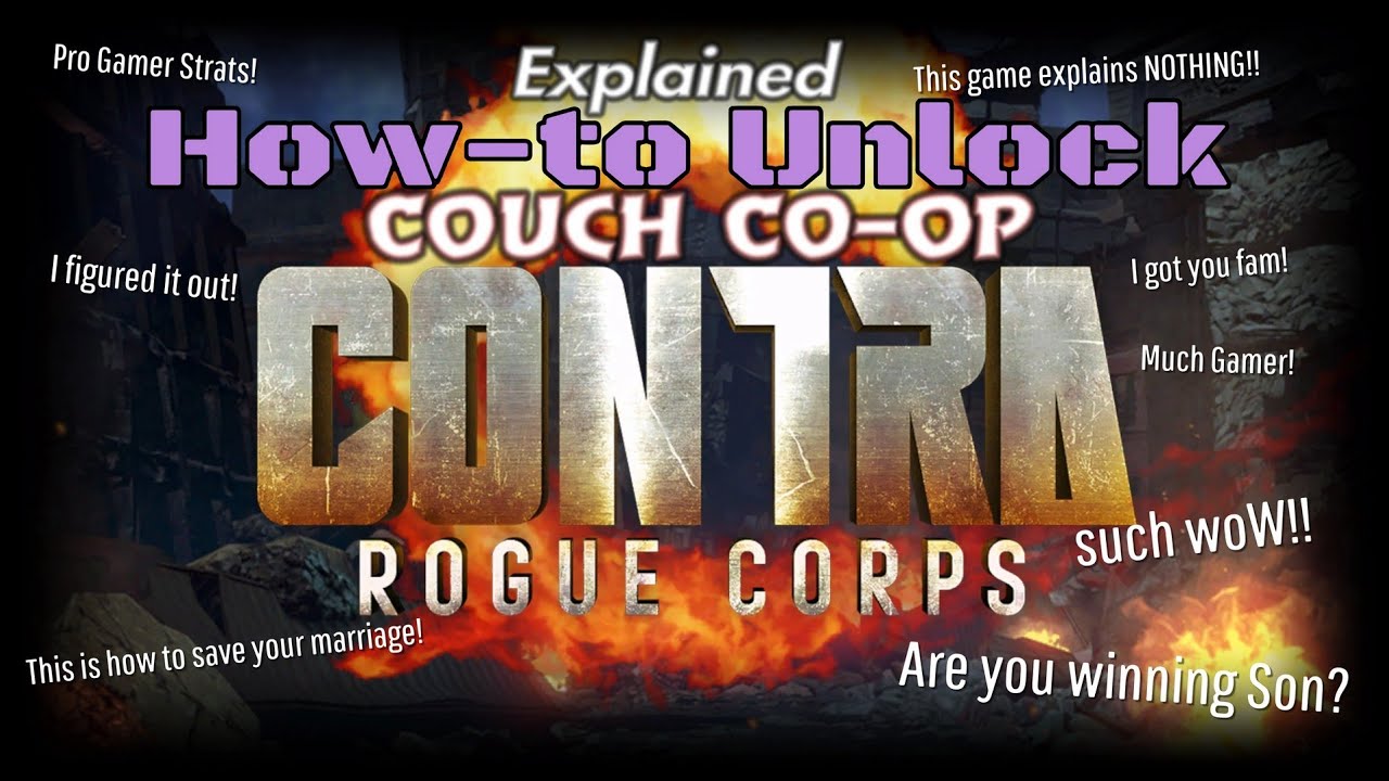 Contra Rogue Corps - How to Unlock all Co-op levels! Finally explained!