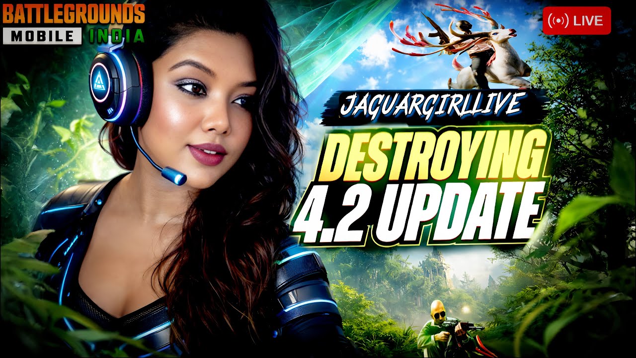 1 v 1 ROOM BGMI 🔥RANK PUSH ✅JAGUAR GIRL IS LIVE 🛑JOIN EVERYONE 🫰🏻