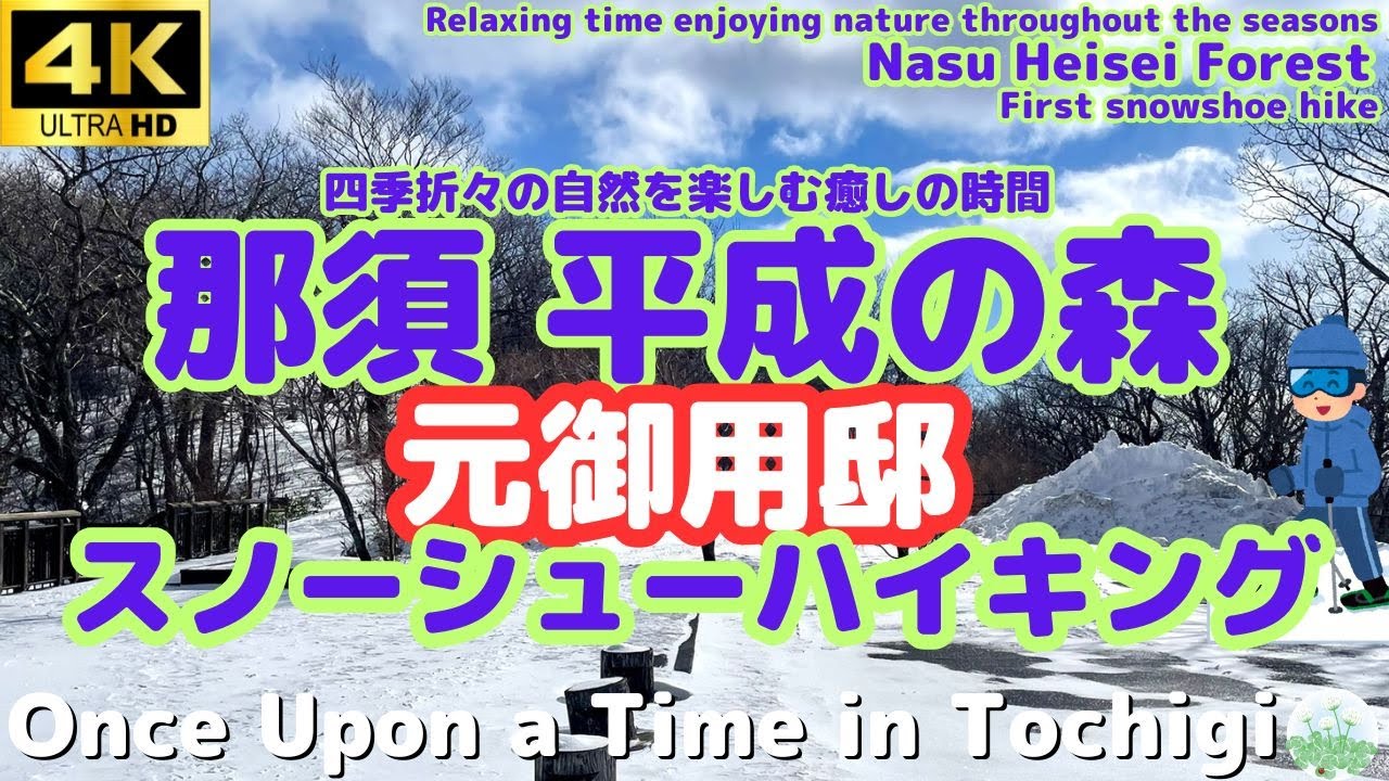 四季折々の自然を楽しむ癒しの時間 　那須平成の森　スノーシューハイキング