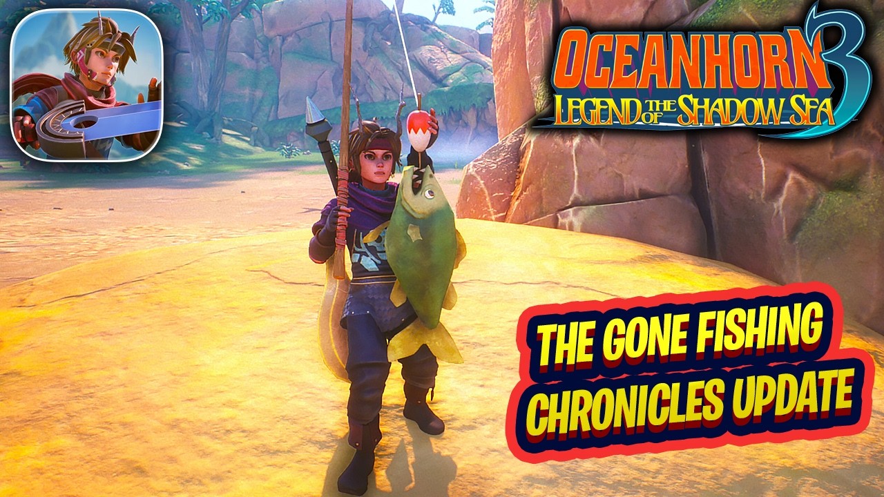 Игровой процесс обновления Oceanhorn 3 The Gone Fishing Chronicles