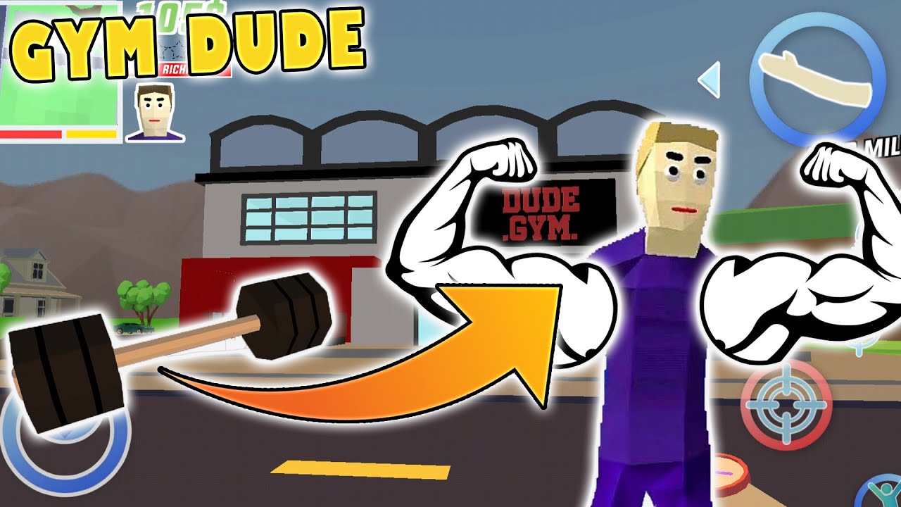 GYM DUDE! - Dude Theft Wars