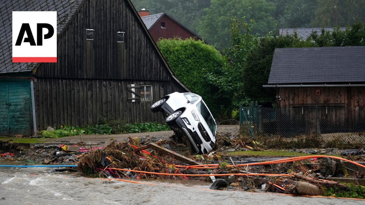 Devastating floods leave widespread chaos in their wake in Czech Republic
