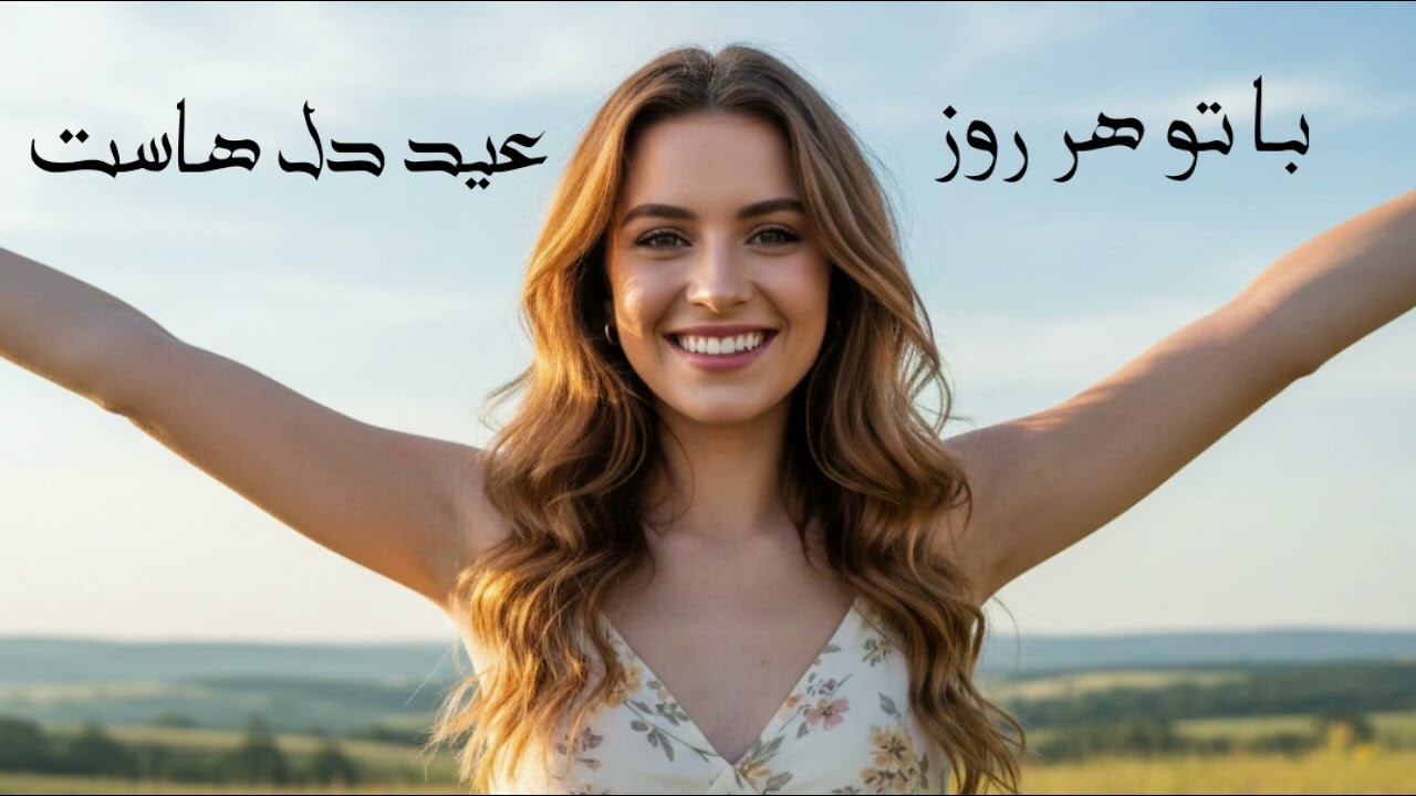 آهنگ شعر شاد عاشقانه  هوش مصنوعی | ترانه‌ای پرانرژی و احساسی درباره عشق