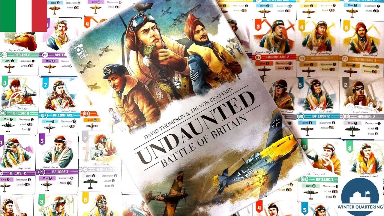 UNDAUNTED BATTLE OF BRITAIN, Osprey Games | Winter Quartering