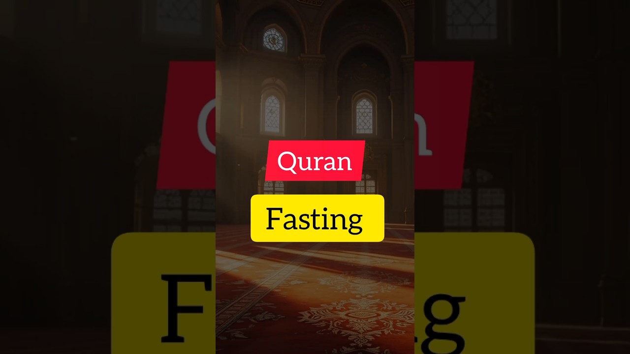 Fasting /Quran  #quran #Fasting