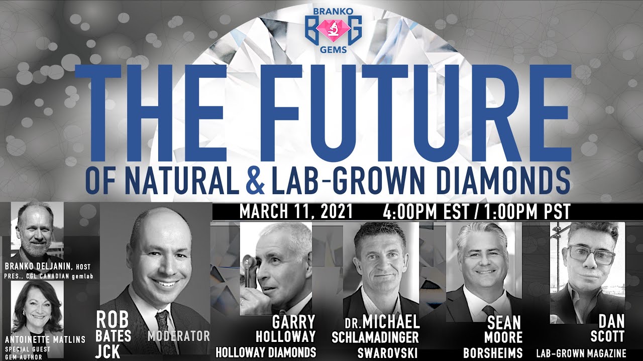 Webinar FUTURE of NATURAL and LAB-GROWN DIAMONDS