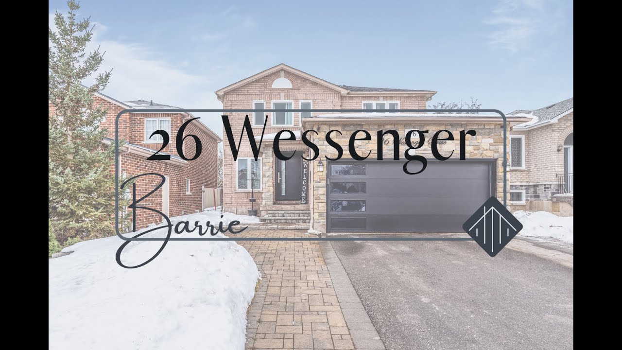 Welcome to a FULLY RENOVATED 4 bedroom home FOR SALE in Barrie, Ontario!