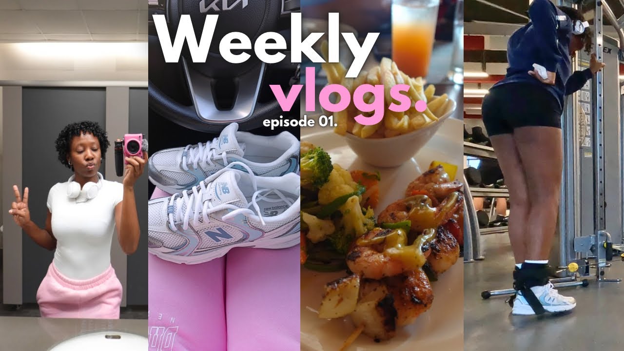 vlog: ✨ stepping into my gym girl era, lunch date, new sneakers, being consistent, uni classes