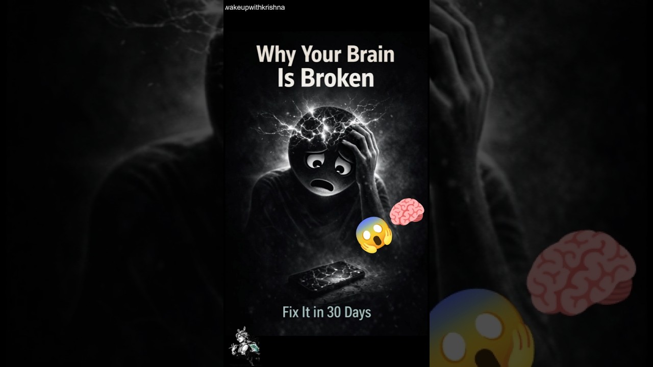 Why Your Brain Is Broken — Fix Your Focus in 30 Days (Dopamine Reset)