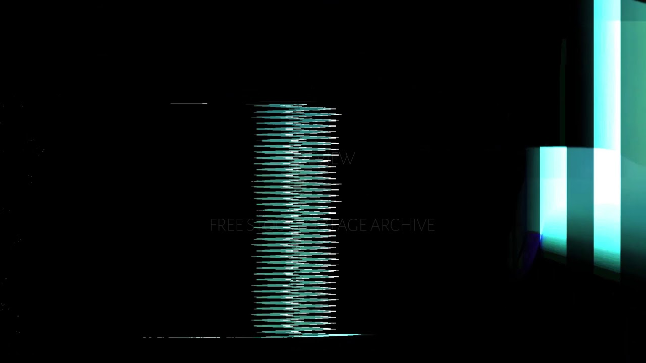 Glitched Screen / Distortion Effect Overlay Loop