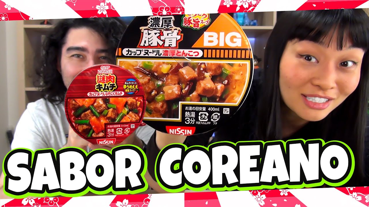 RAMEN INSTANTÂNEO DE CALDO DE PORCO E KIMUCHI - Japão Nosso De Cada Dia