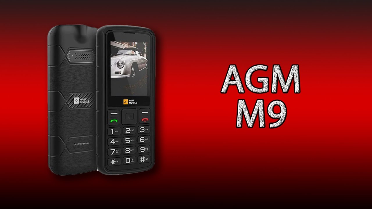 AGM M9 - кнопковий телефон з крутими функціями!