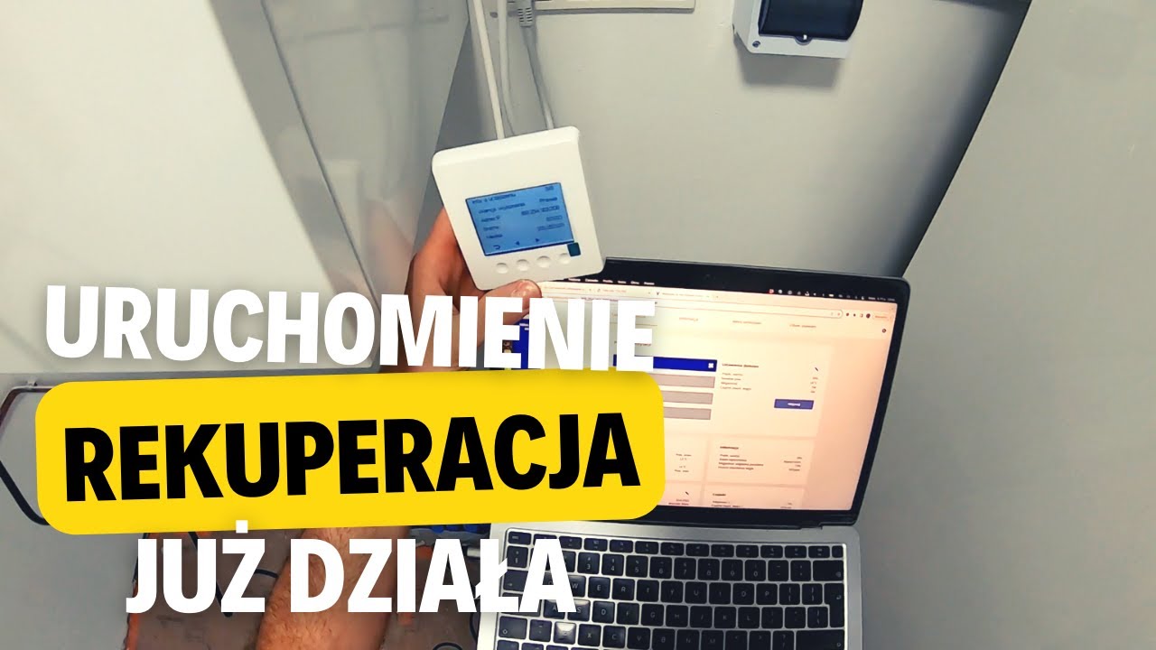 200. Uruchomiłem rekuperator Vallox 110 MV. Wentylacja mechaniczna Rekuperacja Budowa samemu