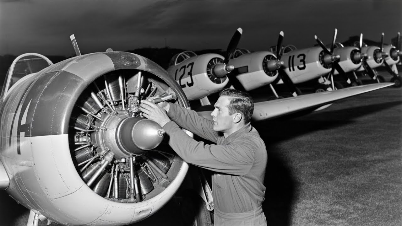 The Mechanic Who Fixed 47 Planes in One Night Before D-Day
