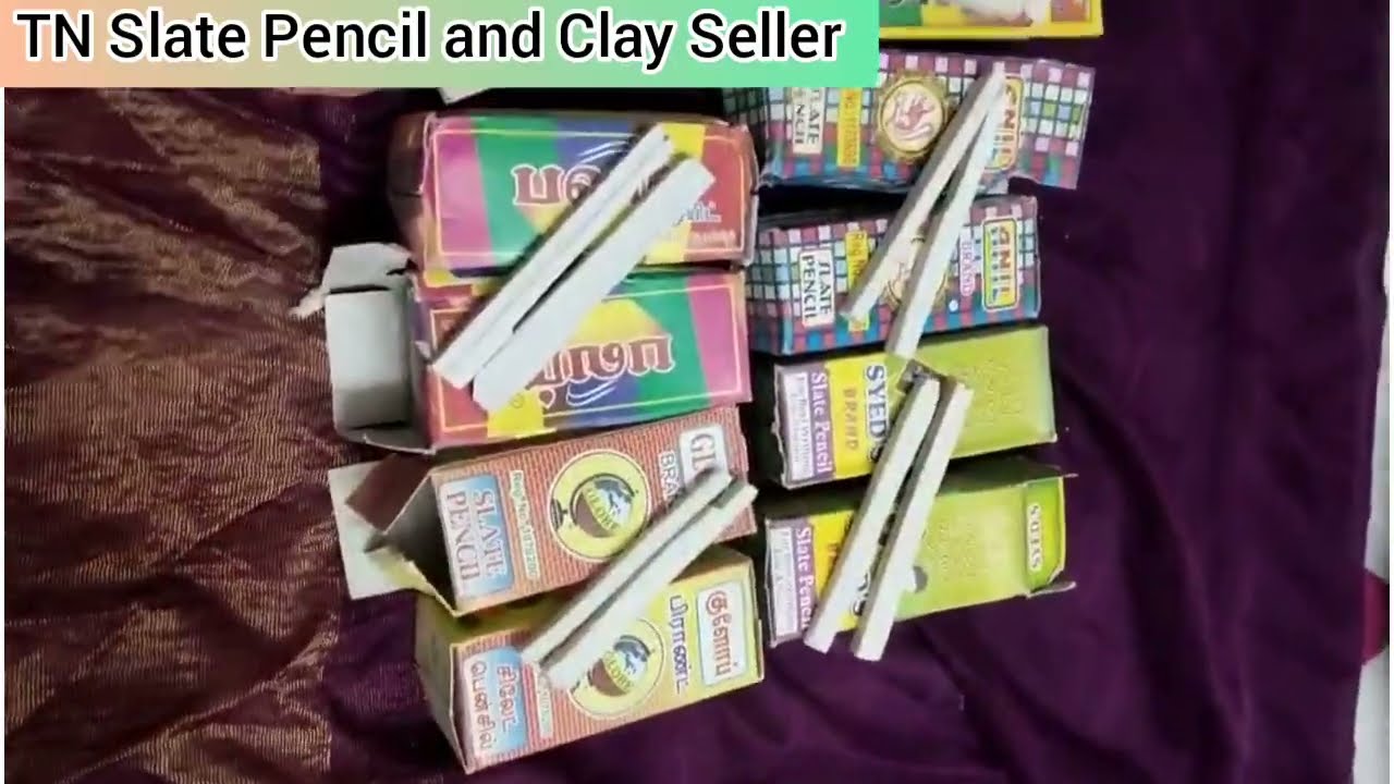 Unboxing and Eating Slate Items Combo and Slate Pencil Small Box By Customer Review 😍😍😍!!!