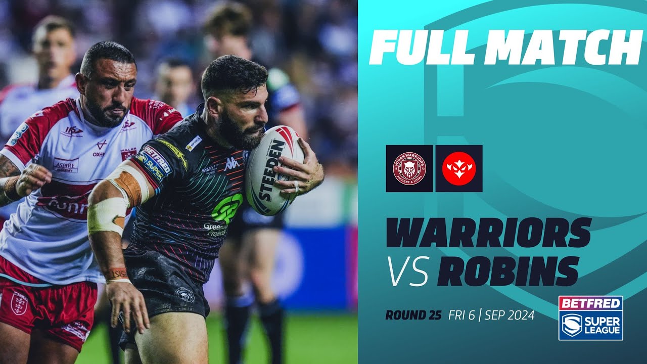 LEAGUE LEADERS' SHIELD DECIDER IN FULL | Wigan Warriors v Hull KR | 2024 Betfred Super League