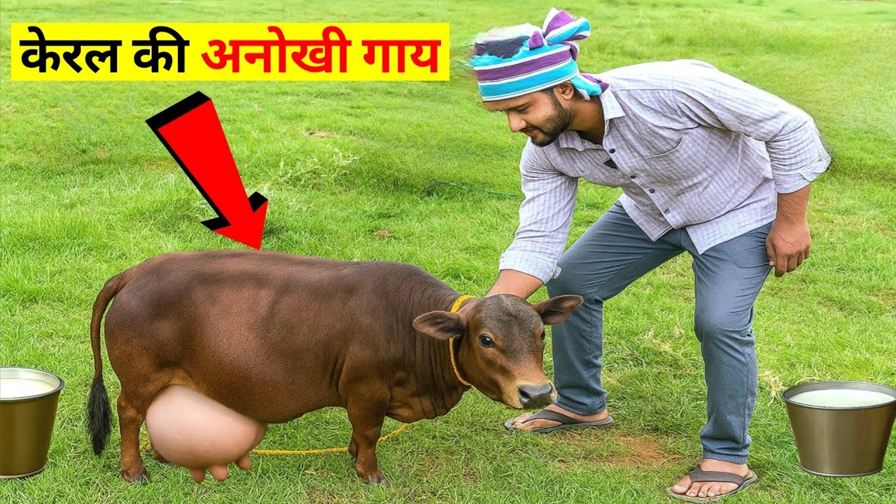दुनिया की सबसे छोटी और अनोखी गाय | Kerala Vechur Cow | Smallest Cow Breed In India