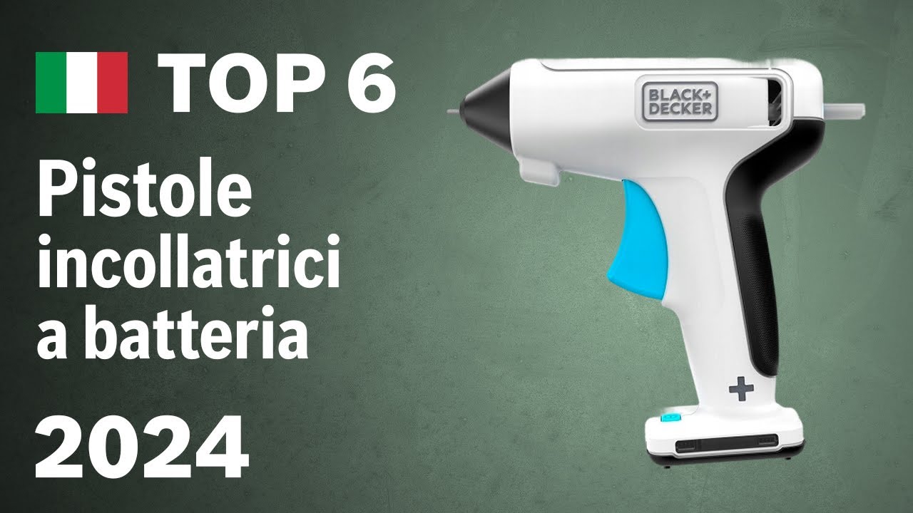 Top 6 Pistole incollatrici a batteria 2024 – Ideali per Ogni Progetto