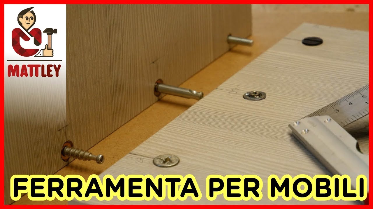 🔥FAI DA TE 🔥Ferramenta per mobili. Giunzione perno barilotto, barilotto con tirante