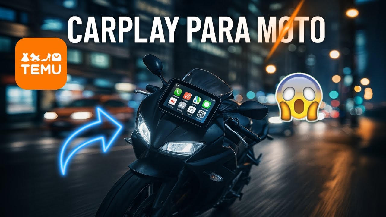 Лучший CarPlay для мотоциклов от TEMU 2026 🏍️✨ | Интеллектуальная навигация, компактный и прочный😱